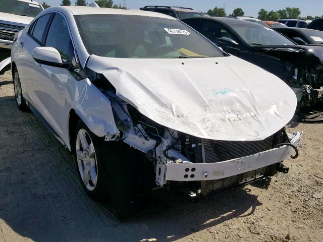 1G1RC6S5XKU116238 - 2019 CHEVROLET VOLT LT WHITE photo 1