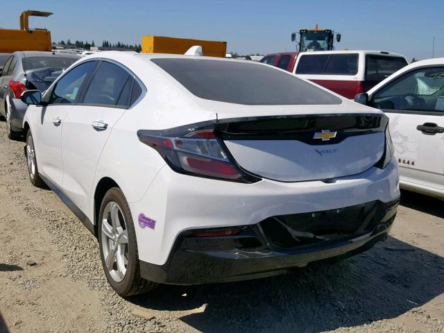 1G1RC6S5XKU116238 - 2019 CHEVROLET VOLT LT WHITE photo 3