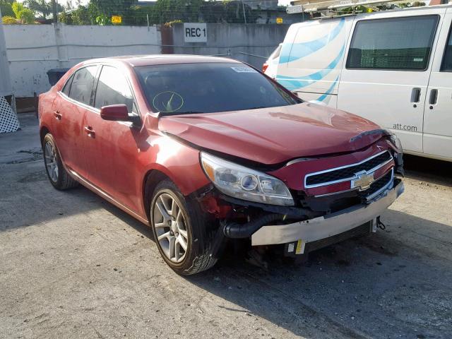 1G11D5RR6DF106519 - 2013 CHEVROLET MALIBU 1LT RED photo 1