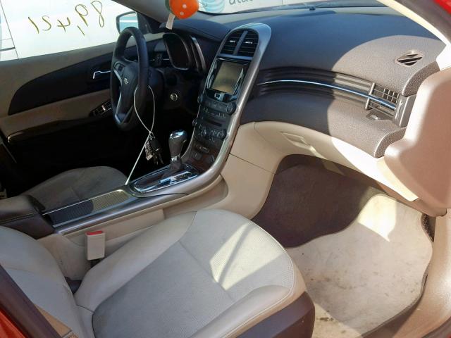 1G11D5RR6DF106519 - 2013 CHEVROLET MALIBU 1LT RED photo 5