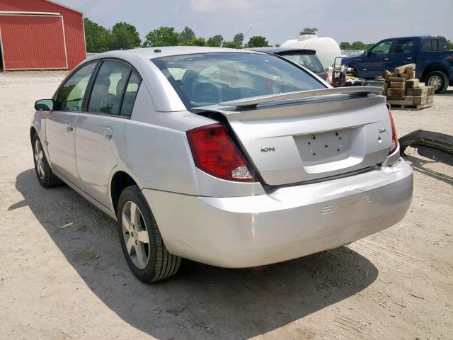 1G8AL55BX7Z191459 - 2007 SATURN ION LEVEL SILVER photo 3