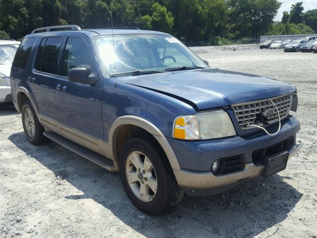 1FMZU64K13ZB34196 - 2003 FORD EXPLORER E BLUE photo 1