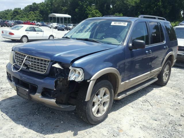 1FMZU64K13ZB34196 - 2003 FORD EXPLORER E BLUE photo 2