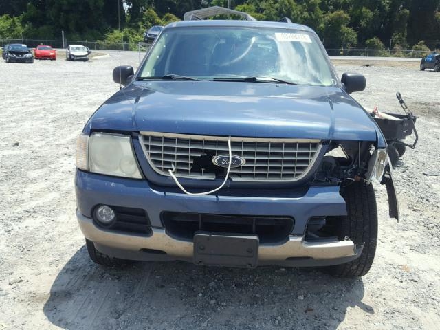 1FMZU64K13ZB34196 - 2003 FORD EXPLORER E BLUE photo 9