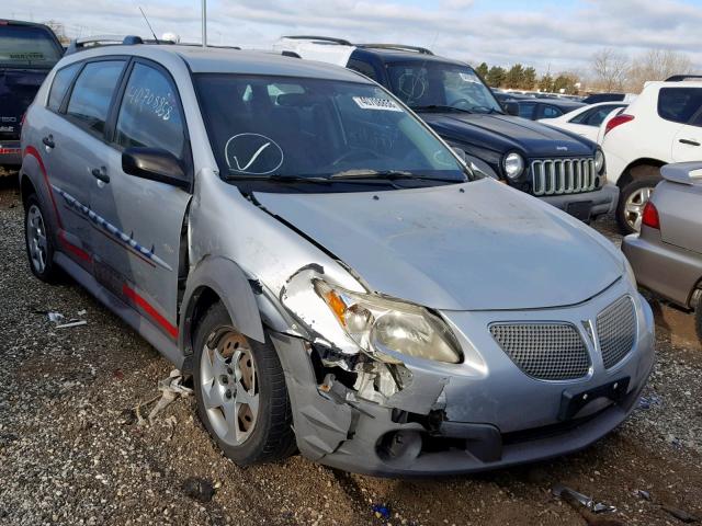 5Y2SL63895Z444632 - 2005 PONTIAC VIBE SILVER photo 1