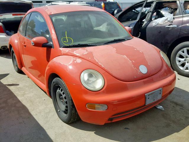 3VWBK21C04M401569 - 2004 VOLKSWAGEN NEW BEETLE ORANGE photo 1