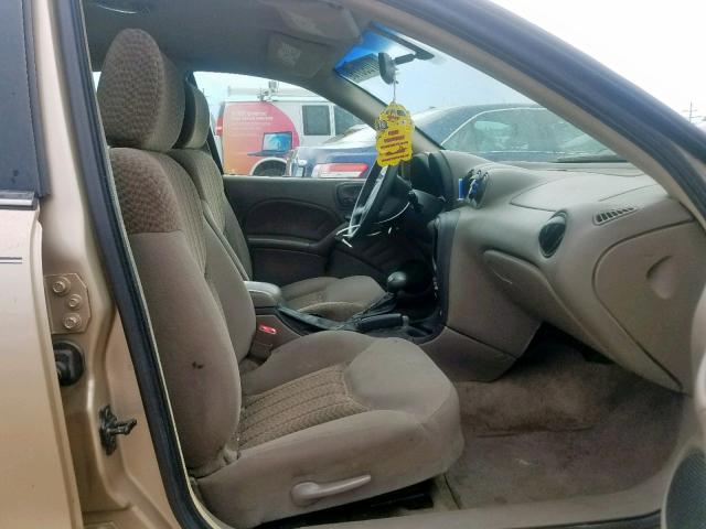 1G2NF52E93M719176 - 2003 PONTIAC GRAND AM S TAN photo 5