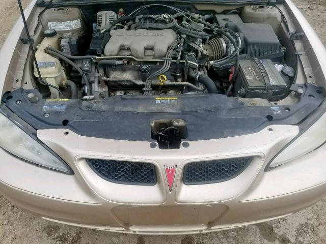 1G2NF52E93M719176 - 2003 PONTIAC GRAND AM S TAN photo 7