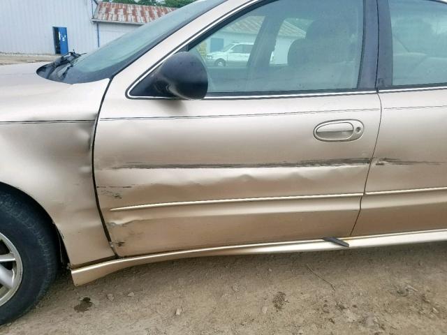1G2NF52E93M719176 - 2003 PONTIAC GRAND AM S TAN photo 9