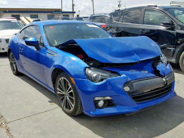 JF1ZCAC11G8602321 - 2016 SUBARU BRZ 2.0 LI BLUE photo 1