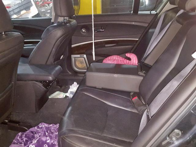 JH4KC1F92EC006172 - 2014 ACURA RLX ADVANC CHARCOAL photo 6