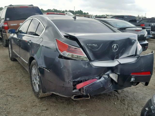 19UUA8F29AA011162 - 2010 ACURA TL Gri fotoğraf 3