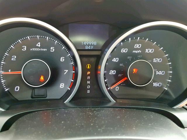 19UUA8F29AA011162 - 2010 ACURA TL Gri fotoğraf 8