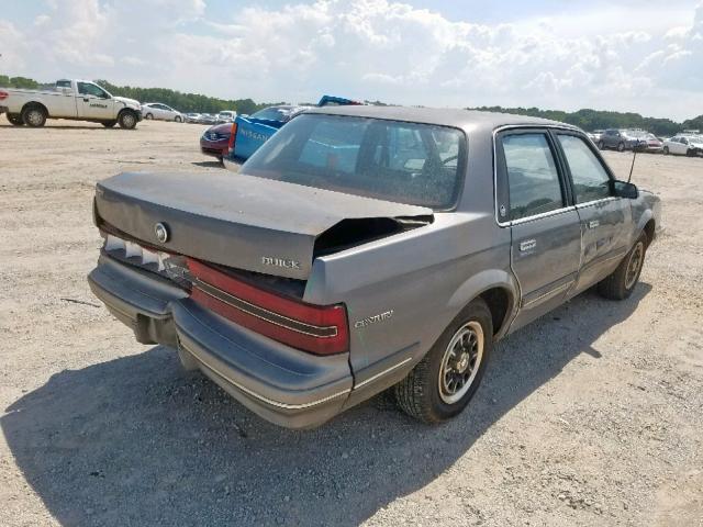 1G4AG55N2P6486699 - 1993 BUICK CENTURY SP GRAY photo 4