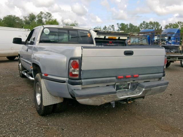 1B7MC3368XJ553364 - 1999 DODGE RAM 3500 GRAY photo 3