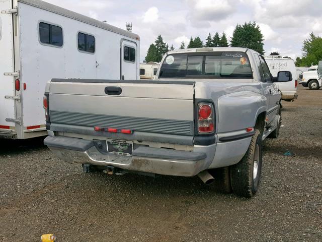 1B7MC3368XJ553364 - 1999 DODGE RAM 3500 GRAY photo 4