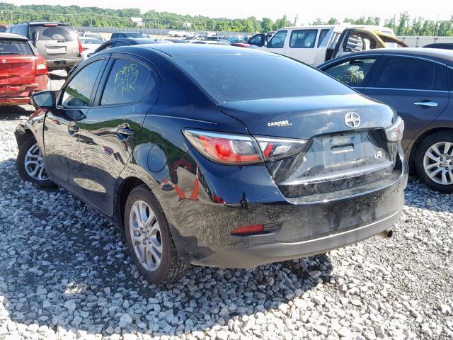 3MYDLBZV5GY103404 - 2016 TOYOTA SCION IA BLACK photo 3