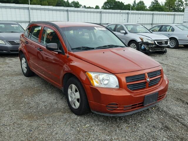 1B3HB28B88D751853 - 2008 DODGE CALIBER ORANGE photo 1