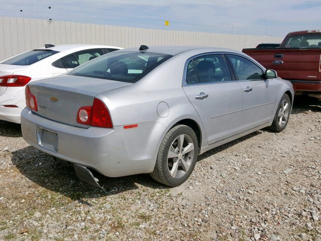1G1ZC5EU1CF112064 - 2012 CHEVROLET MALIBU 1LT 银色 照片 4