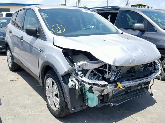 1FMCU0F7XDUD94722 - 2013 FORD ESCAPE S SILVER photo 1