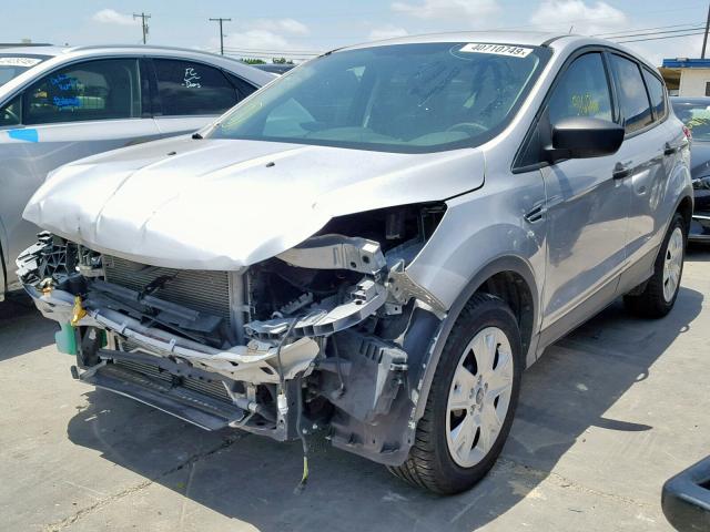 1FMCU0F7XDUD94722 - 2013 FORD ESCAPE S SILVER photo 2