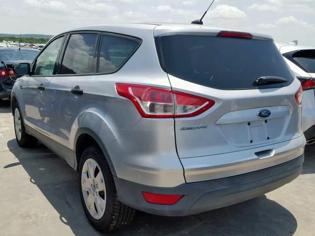 1FMCU0F7XDUD94722 - 2013 FORD ESCAPE S SILVER photo 3