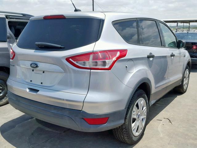 1FMCU0F7XDUD94722 - 2013 FORD ESCAPE S SILVER photo 4