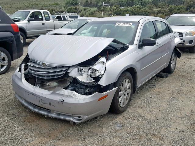 1C3LC46J08N208409 - 2008 CHRYSLER SEBRING LX SILVER photo 2