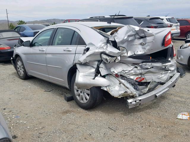 1C3LC46J08N208409 - 2008 CHRYSLER SEBRING LX SILVER photo 3