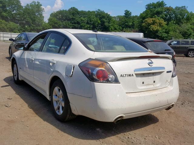 1N4CL21E69C137312 - 2009 NISSAN ALTIMA HYB WHITE photo 3