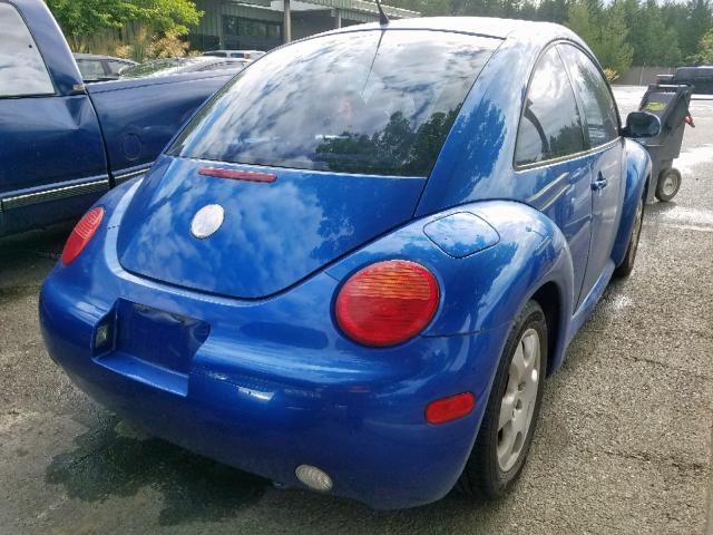 3VWCK21C02M445315 - 2002 VOLKSWAGEN NEW BEETLE Mavi foto 4