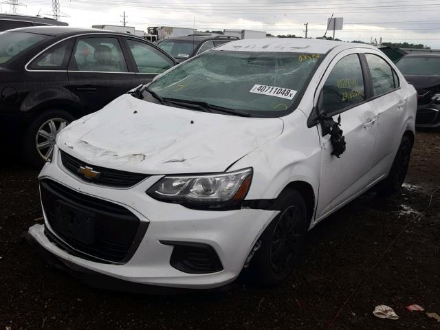1G1JB5SH6H4133373 - 2017 CHEVROLET SONIC LS 白色 照片 2