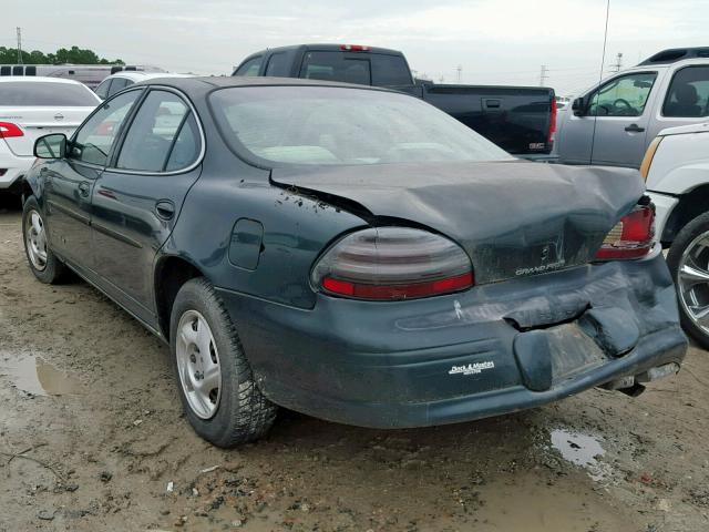 1G2WJ52M5XF255548 - 1999 PONTIAC GRAND PRIX GREEN photo 3