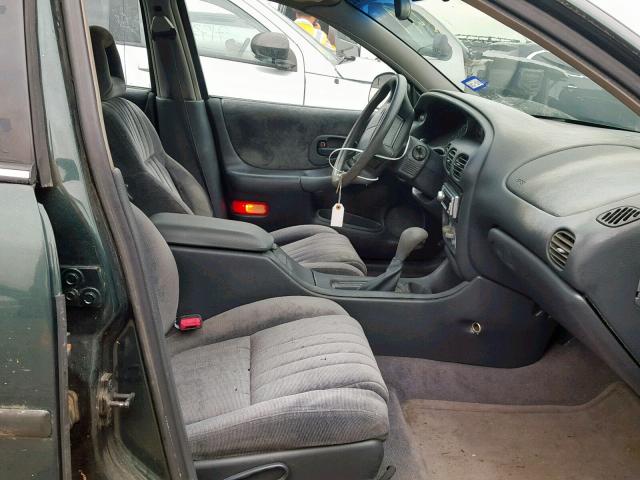 1G2WJ52M5XF255548 - 1999 PONTIAC GRAND PRIX GREEN photo 5