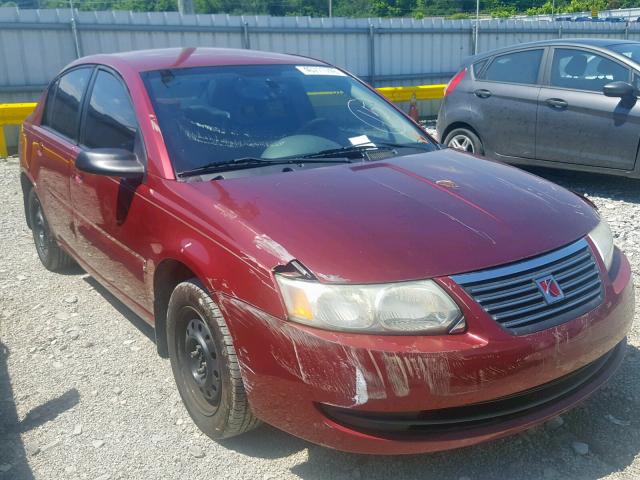 1G8AJ55F76Z210542 - 2006 SATURN ION LEVEL BURGUNDY photo 1