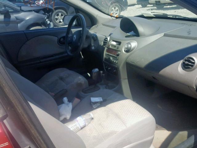 1G8AJ55F76Z210542 - 2006 SATURN ION LEVEL BURGUNDY photo 5