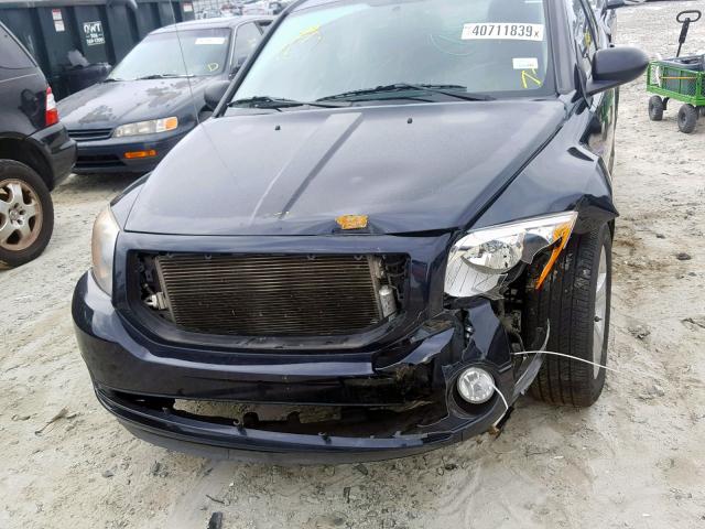 1B3CB3HA2BD106453 - 2011 DODGE CALIBER MA BLACK photo 9