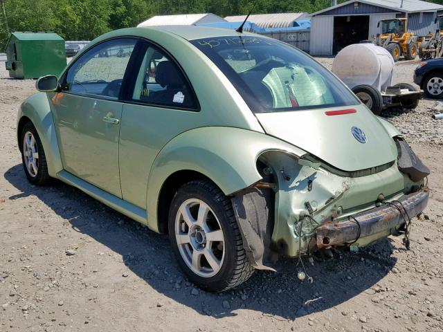 3VWRW21C47M512942 - 2007 VOLKSWAGEN NEW BEETLE მწვანე ფოტო 3