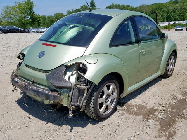 3VWRW21C47M512942 - 2007 VOLKSWAGEN NEW BEETLE მწვანე ფოტო 4