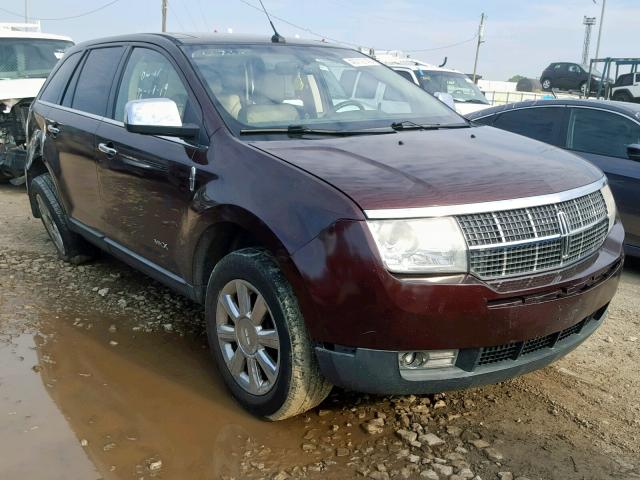2LMDU88C09BJ10738 - 2009 LINCOLN MKX MAROON photo 1