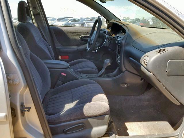 1G2WK52J92F190151 - 2002 PONTIAC GRAND PRIX SILVER photo 5