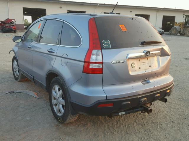 5J6RE48739L001151 - 2009 HONDA CR-V EXL BLUE photo 3