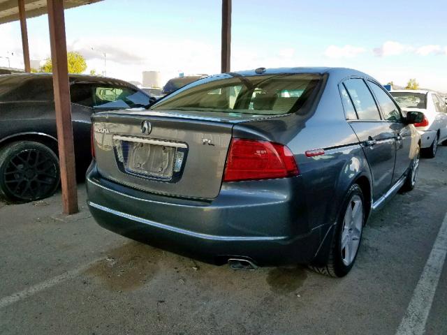 19UUA66256A038810 - 2006 ACURA 3.2TL GRAY photo 4