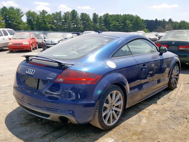 TRUBFAFK1E1006757 - 2014 AUDI TT PREMIUM BLUE photo 4