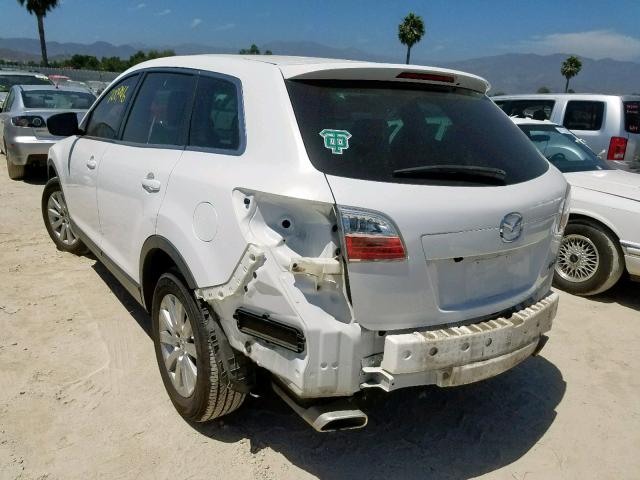 JM3TB2MVXA0220876 - 2010 MAZDA CX-9 WHITE photo 3