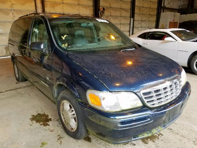 1GNDX13E7YD290453 - 2000 CHEVROLET VENTURE LU BLUE photo 1