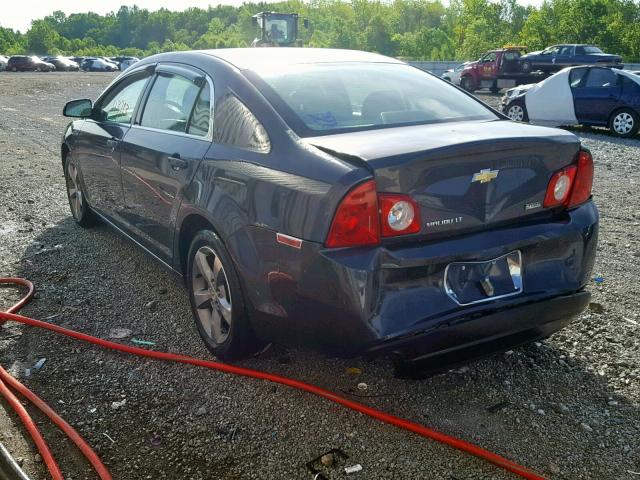 1G1ZC5EU4BF102546 - 2011 CHEVROLET MALIBU 1LT ნაცრისფერი ფოტო 3