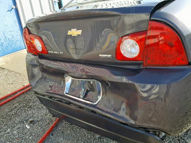 1G1ZC5EU4BF102546 - 2011 CHEVROLET MALIBU 1LT ნაცრისფერი ფოტო 9