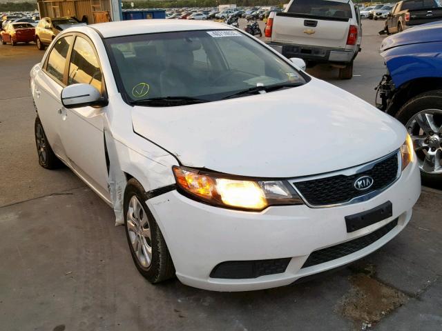 KNAFU4A2XC5603161 - 2012 KIA FORTE EX WHITE photo 1