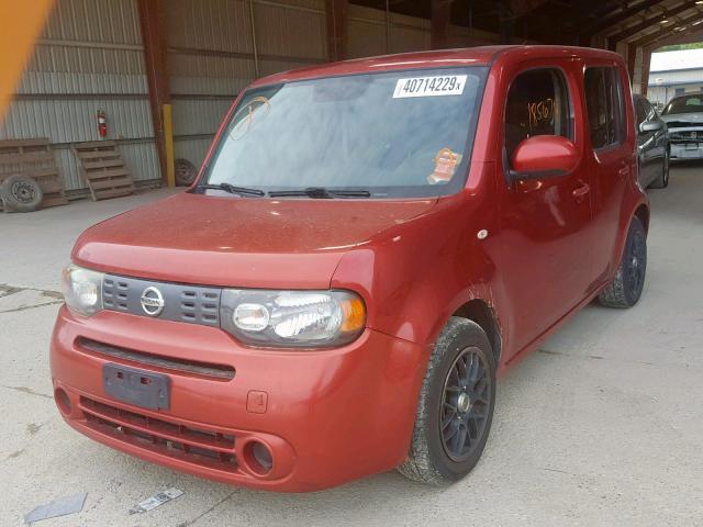 JN8AZ28R89T105734 - 2009 NISSAN CUBE BASE MAROON photo 2